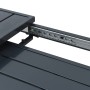 Mesa de Patio Antracita 180 x 80 x 74 cm en Mesas de jardín | Comprar online en Foru.es