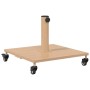Base para sombrilla Madera clara 45 x 45 x 31,5 cm en Bases para sombrillas | Comprar online en Foru.es