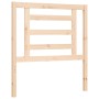 Estructura de cama con cabecero madera maciza 90x200 cm de vidaXL, Camas y somieres - Ref: Foro24-3192866, Precio: 88,26 €, D...