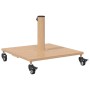 Base para sombrilla Madera clara 45 x 45 x 31,5 cm en Bases para sombrillas | Comprar online en Foru.es