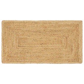 Alfombra de área Beige 60 x 200 cm yute en Alfombras | Comprar online en Foru.es