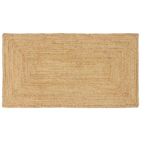 Alfombra de área Beige 80 x 200 cm yute en Alfombras | Comprar online en Foru.es