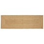 Alfombra de área Beige 80 x 250 cm yute en Alfombras | Comprar online en Foru.es