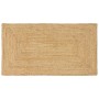 Alfombra de área Beige 100 x 200 cm yute en Alfombras | Comprar online en Foru.es