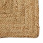 Alfombra de área Beige 100 x 200 cm yute en Alfombras | Comprar online en Foru.es