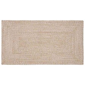 Alfombra Natural y blanco 60 x 110 cm yute en Alfombras | Comprar online en Foru.es
