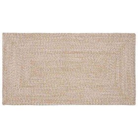 Alfombra Natural y blanco 60 x 110 cm yute en Alfombras | Comprar online en Foru.es