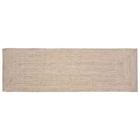 Alfombra Natural y blanco 60 x 200 cm yute en Alfombras | Comprar online en Foru.es
