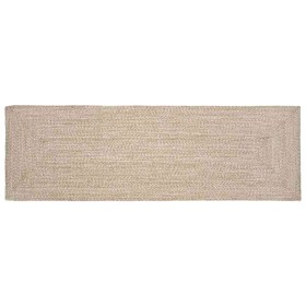Alfombra Natural y blanco 60 x 250 cm yute en Alfombras | Comprar online en Foru.es
