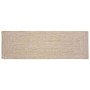 Alfombra Natural y blanco 60 x 250 cm yute en Alfombras | Comprar online en Foru.es