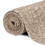 Alfombra Natural y blanco 60 x 400 cm yute en Alfombras | Comprar online en Foru.es