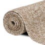 Alfombra Natural y blanco 80 x 400 cm yute en Alfombras | Comprar online en Foru.es