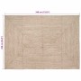 Alfombra Natural y blanco 240 x 340 cm yute en Alfombras | Comprar online en Foru.es