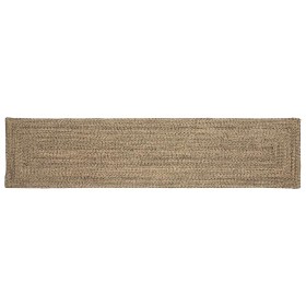 Alfombra Natural y negro 60 x 300 cm yute en Alfombras | Comprar online en Foru.es