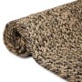 Alfombra Natural y negro 60 x 300 cm yute en Alfombras | Comprar online en Foru.es