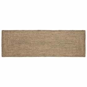 Alfombra Natural y negro 80 x 200 cm yute en Alfombras | Comprar online en Foru.es