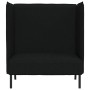 Sofa de Espalda Alta Negro 109 x 56 x 121 cm tela en Sofás | Comprar online en Foru.es
