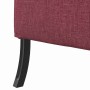 Sofa de Espalda Alta Rojo vino tinto 109 x 56 x 121 cm tela en Sofás | Comprar online en Foru.es