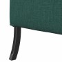 Sofa de Espalda Alta Verde oscuro 109 x 56 x 121 cm tela en Sofás | Comprar online en Foru.es