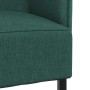 Sofa de Espalda Alta Verde oscuro 109 x 56 x 121 cm tela en Sofás | Comprar online en Foru.es