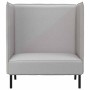 Sofa de Espalda Alta Gris nube 109 x 56 x 121 cm tela en Sofás | Comprar online en Foru.es