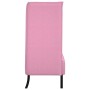 Sofa de Espalda Alta Rosa 109 x 56 x 121 cm tela en Sofás | Comprar online en Foru.es