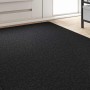 Runner de Alfombra Antracita 100 x 300 cm 100% Polipropileno en Alfombras | Comprar online en Foru.es