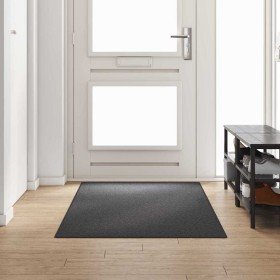 Runner de Alfombra Gris oscuro 100 x 250 cm 100% Polipropileno en Alfombras | Comprar online en Foru.es