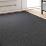 Runner de Alfombra Gris oscuro 100 x 300 cm 100% Polipropileno en Alfombras | Comprar online en Foru.es