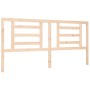 Estructura de cama con cabecero madera maciza 200x200 cm de vidaXL, Camas y somieres - Ref: Foro24-3192901, Precio: 144,51 €,...