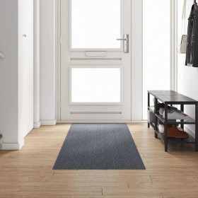 Runner de Alfombra Gris 80 x 300 cm tela en Alfombras | Comprar online en Foru.es