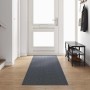 Runner de Alfombra Gris 80 x 400 cm tela en Alfombras | Comprar online en Foru.es