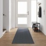 Runner de Alfombra Gris 80 x 500 cm tela en Alfombras | Comprar online en Foru.es
