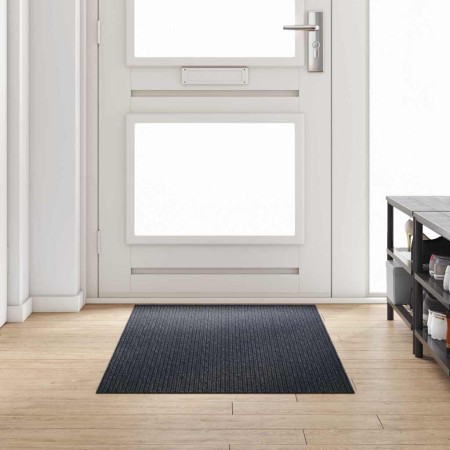 Runner de Alfombra Antracita 80 x 200 cm tela en Alfombras | Comprar online en Foru.es