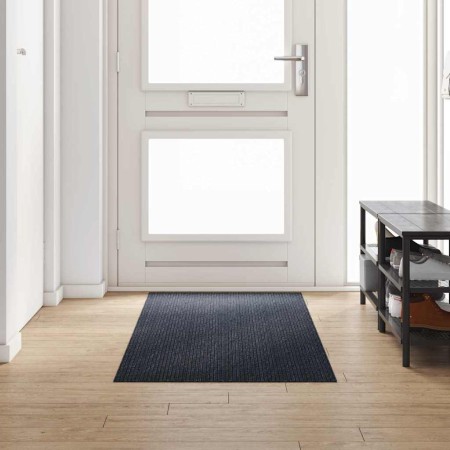 Runner de Alfombra Antracita 80 x 250 cm tela en Alfombras | Comprar online en Foru.es