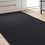 Runner de Alfombra Antracita 80 x 400 cm tela en Alfombras | Comprar online en Foru.es
