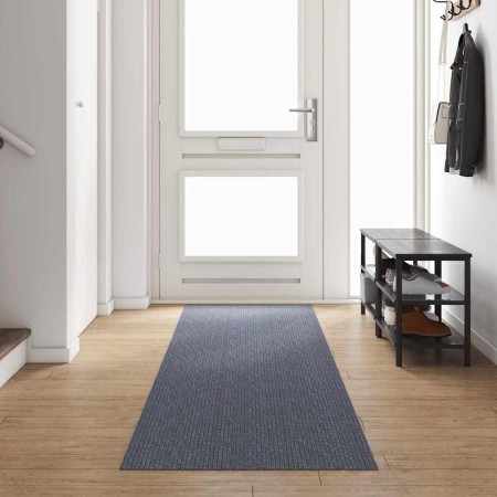Runner de Alfombra Gris Claro 80 x 400 cm tela en Alfombras | Comprar online en Foru.es