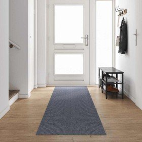 Runner de Alfombra Gris Claro 80 x 500 cm tela en Alfombras | Comprar online en Foru.es