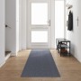 Runner de Alfombra Gris Claro 80 x 500 cm tela en Alfombras | Comprar online en Foru.es