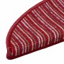 Alfombras autoadhesivas para escaleras 15 pcs Rojo en Hogar | Comprar online en Foru.es