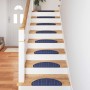 Alfombras autoadhesivas para escaleras 15 pcs Azul en Hogar | Comprar online en Foru.es