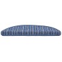 Alfombras autoadhesivas para escaleras 15 pcs Azul en Hogar | Comprar online en Foru.es
