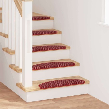Alfombras autoadhesivas para escaleras 15 pcs Rojo en Hogar | Comprar online en Foru.es