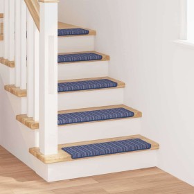 Alfombras autoadhesivas para escaleras Rayado 15 pcs Azul en Hogar | Comprar online en Foru.es