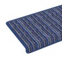 Alfombras autoadhesivas para escaleras Rayado 15 pcs Azul en Hogar | Comprar online en Foru.es