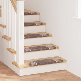 Alfombras autoadhesivas para escaleras 15 pcs Marrón en Hogar | Comprar online en Foru.es
