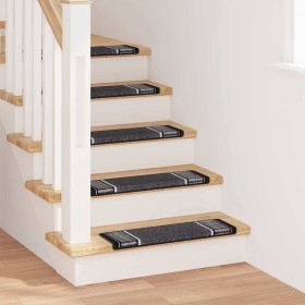 Alfombras autoadhesivas para escaleras 15 pcs Antracita en Hogar | Comprar online en Foru.es