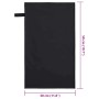 Toallas Deportivas 2 pcs Negro 50 x 30 cm Poliéster y Poliamida en Toallas | Comprar online en Foru.es