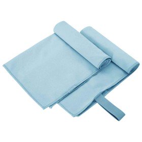 Toallas Deportivas 2 pcs Azul 50 x 30 cm Poliéster y Poliamida en Toallas | Comprar online en Foru.es