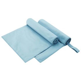 Toallas Deportivas 2 pcs Azul 100 x 50 cm Poliéster y Poliamida en Toallas | Comprar online en Foru.es